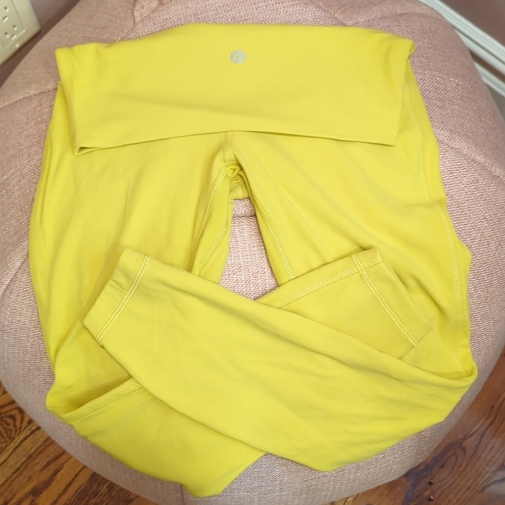 Lululemon Align High-Rise Tights (Soleil color, Size 6)